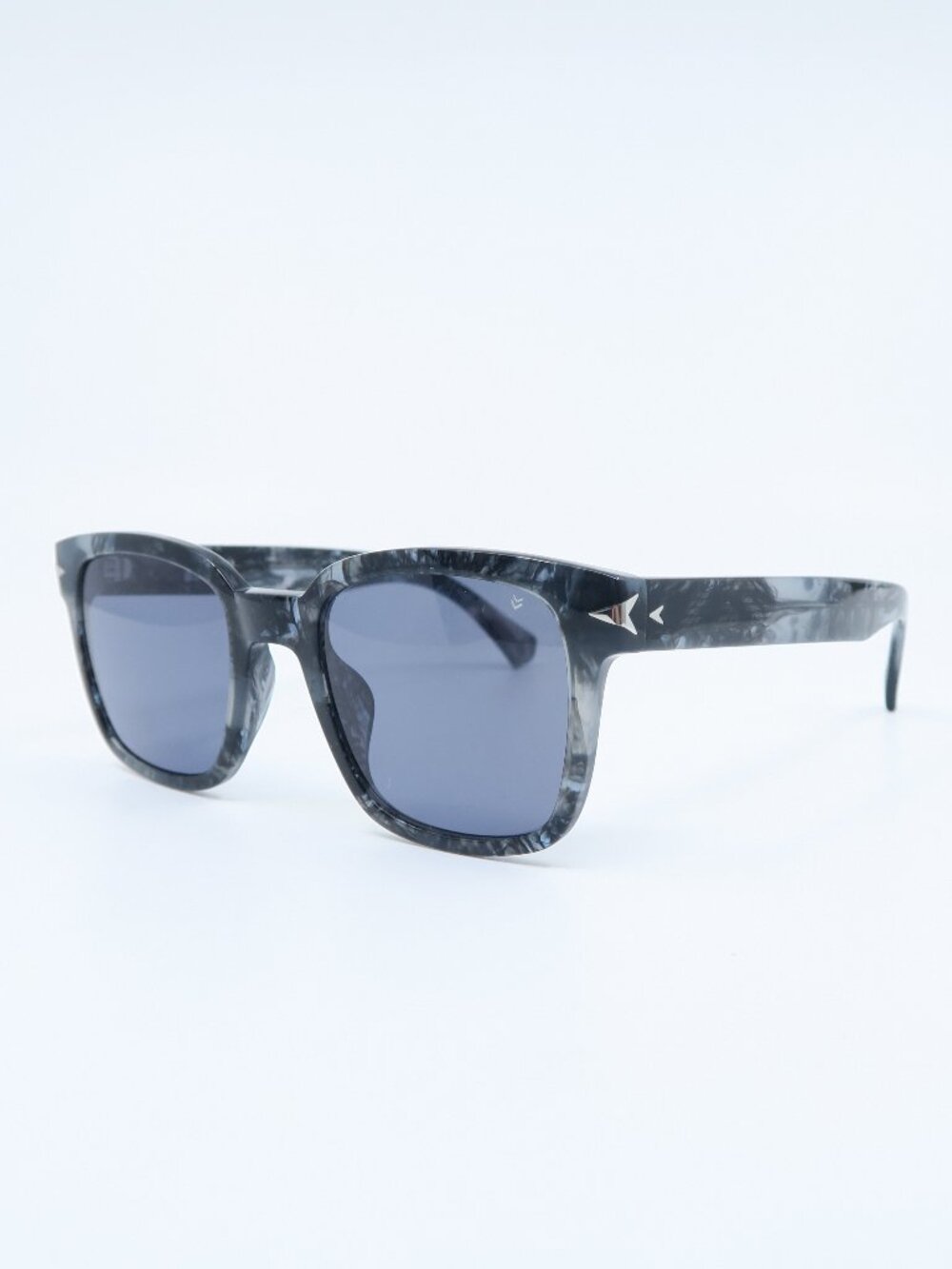 John Varvatos SJV564 51mm Blue & Black, Square, New Men's Sunglasses.